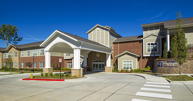 The outside of Bethesda Hawthorne Oaks Assisted Living