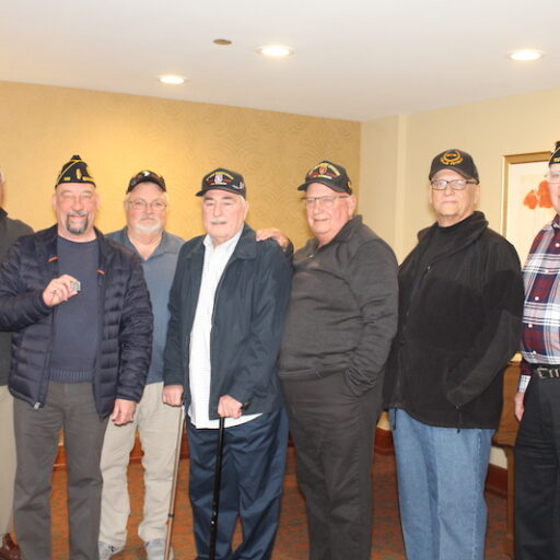 Bethesda Barclay House had a ceremony to welcome home Vietnam veterans