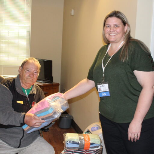 Home Health and Bethesda Health Group Foundation with Denzil Metcalf