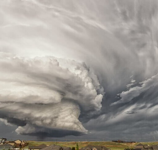 The sky as a tornado forms can be a scary sight for seniors and their loved ones. How can you prepare senior loved ones for severe weather?