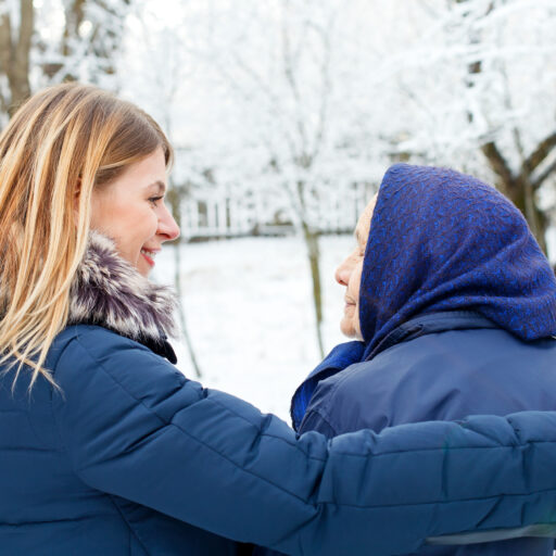 Winter safety tips for older adults include dressing warmly, avoiding risky driving situations, and preparing your home for power outages.