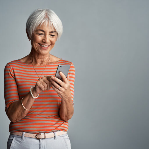 There are many useful apps and features on smartphones for seniors aging in place